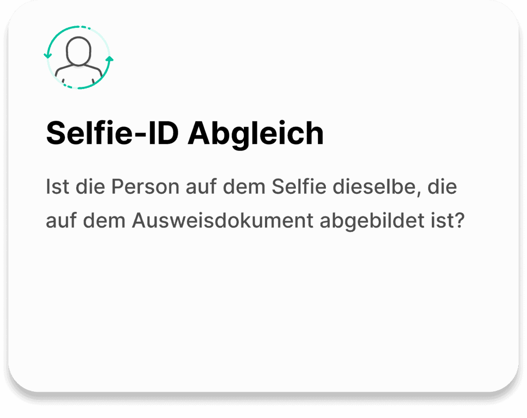 Slide Selfie-ID Abgleich